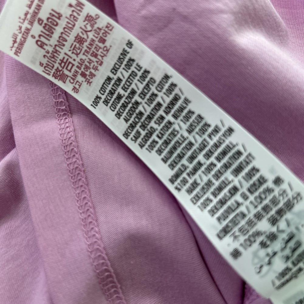 Walt Disney World Rapunzel Embroidered Purple Pink Tank Top Plus Size 2X NWT - Picture 6 of 9
